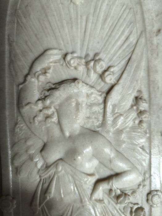 Продавам оригинален мраморен релеф на съня и смъртта Уилям Уайон