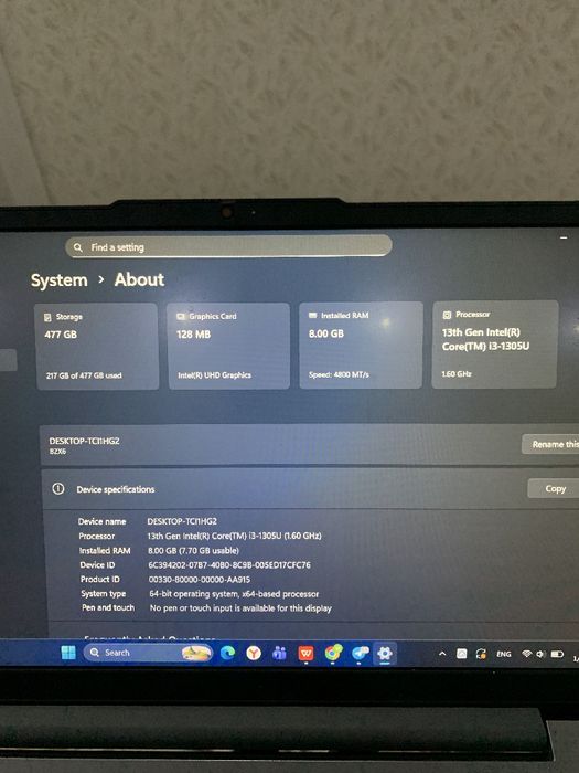Lenovo idea pad slim 3