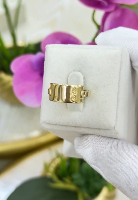 Золотое кольцо CARTIER , Италия модель проба 585 Размер 18