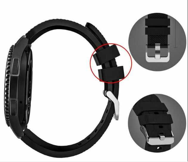 ГАЙКА/ХАЛКА за КАИШКА НА ЧАСОВНИК. Гайки за каишки. Силиконова киашка.