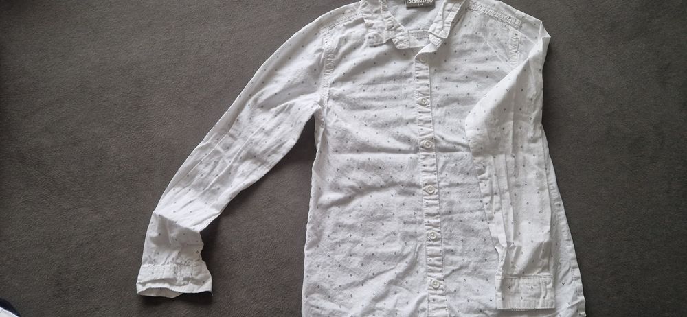 8-9г 134см Дънки, долница, блуза, риза, без следи от употреба