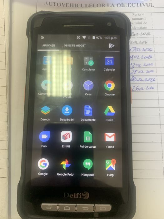 Telefon scanner delfi pm90