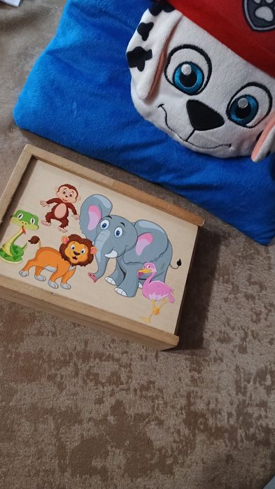 Сет дървени играчки