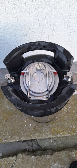 Butoi inox Keg bere 19l