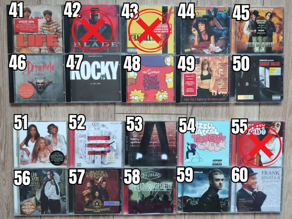 Pop и R&B Music Albums CDs Оригинални Поп РнБ Музикални Дискове