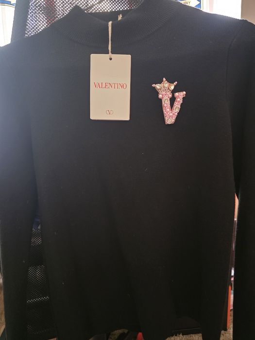 Страхотна  чисто нова маркова блуза финно плетиво С размер