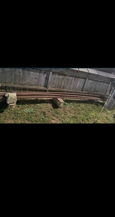 Țeavă pt arcada(ușor curbată).lungime:5m;diametru:6:cm.