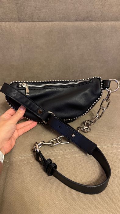 Дамска чанта естествена кожа