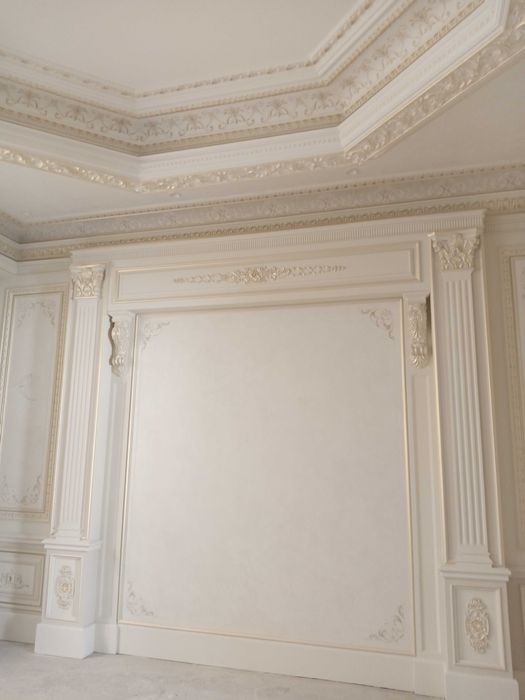 Шпаклёвка
Имулся
Отточенто
Краска
Декор
Роспись
Тяга турлов
Безак иши