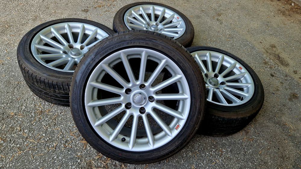 БМВ Е39 17 5х120 лети джанти BMW e36 e38 e39 e60. 5x120 235/45/17