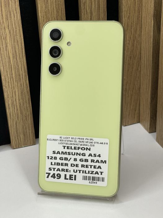 Samsung A54 128Gb 8Gb ram Garantie/Factura #62549