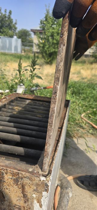 Печка с горелкой