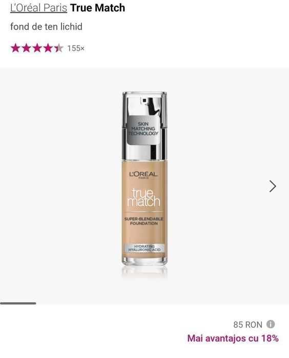 Fond ten L'Oreal diverse nuante