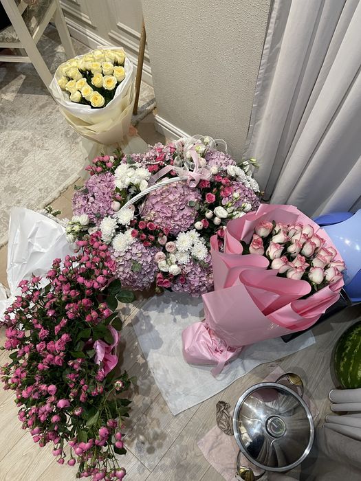 Продается готовые букеты