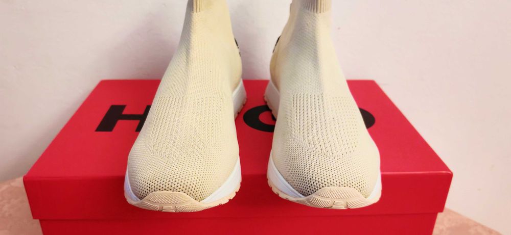 HUGO Icelin Knitted Sock Trainer 36ти номер 23.5см стелка НОВИ ОРИГИНА
