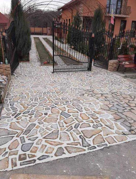 Piatra Naturală de Munte pentru Amenajări Curte