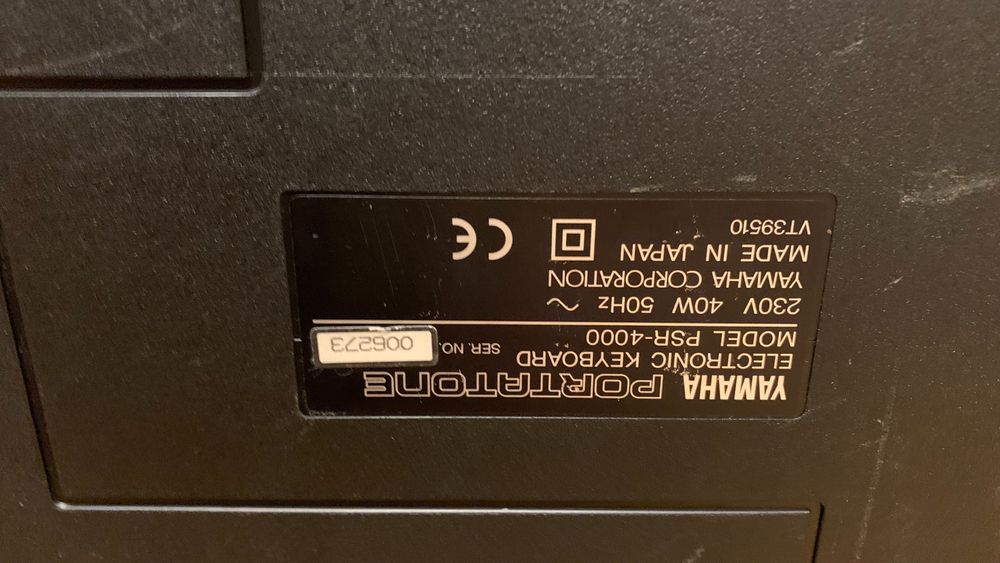 Yamaha PSR-4000 61 clape orga Profesionala claviatura sunet portatone