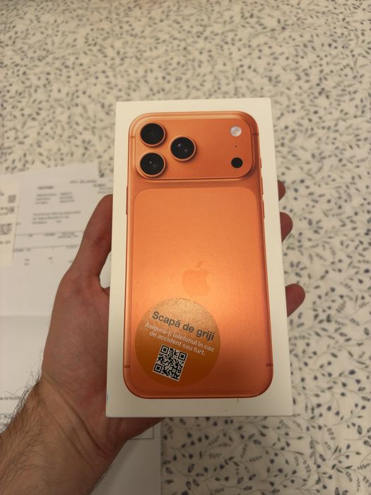 Iphone 17 pro max orange 256gb