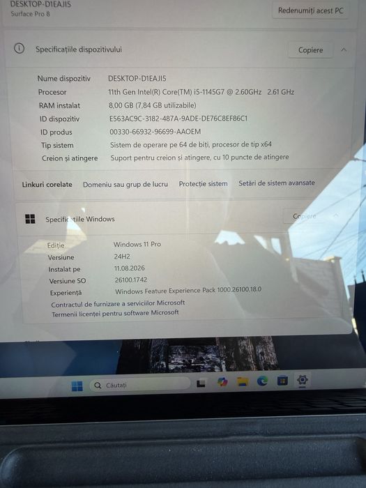 Microsoft pro 8