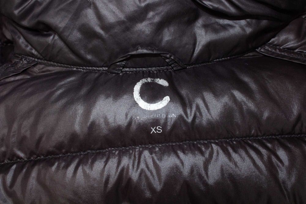 CUBUS дамско яке тънка пухенка черна midlayer пълнеж пух пера XS