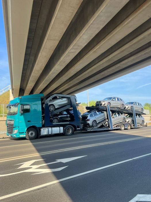 Remorca Transportor Auto LOHR / Transportor Auto DAF XF 2017 Euro 6