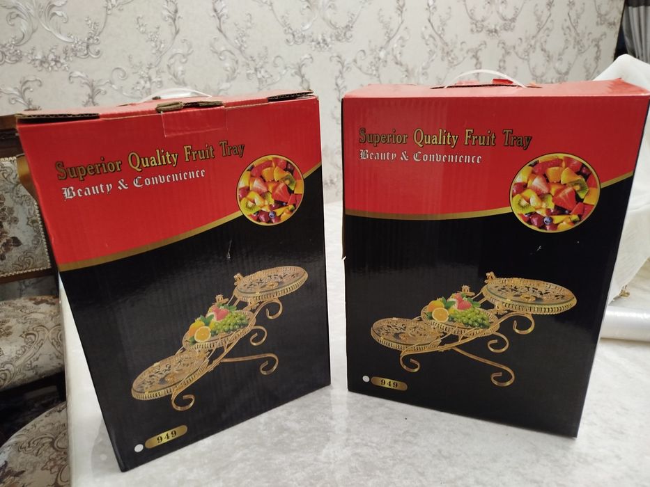 Этажерки для сервировки стола. Комплект.