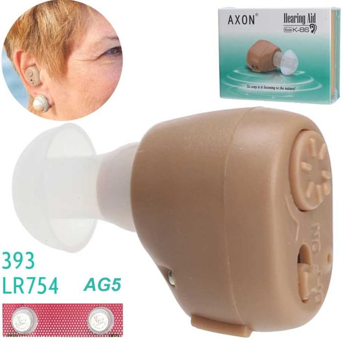 Слуховой аппарат Axon K-86 внутриушной