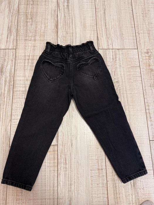 Blugi Zara negri 116 5-6 ani