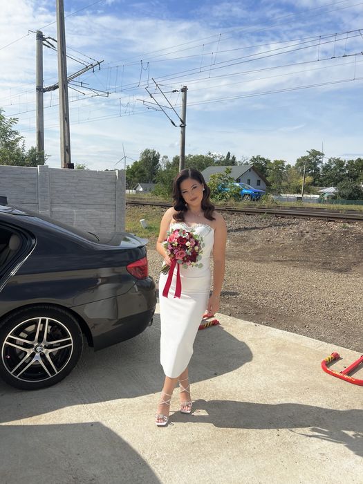 Rochie cununie purtată o singură dată