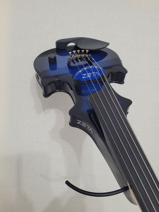 Vioara Zeta 5 corzi placa originala