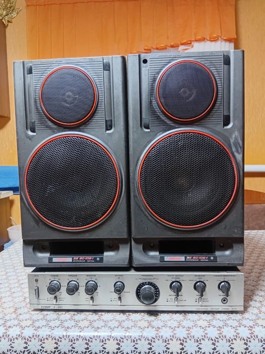 Продам колонки с усилителем