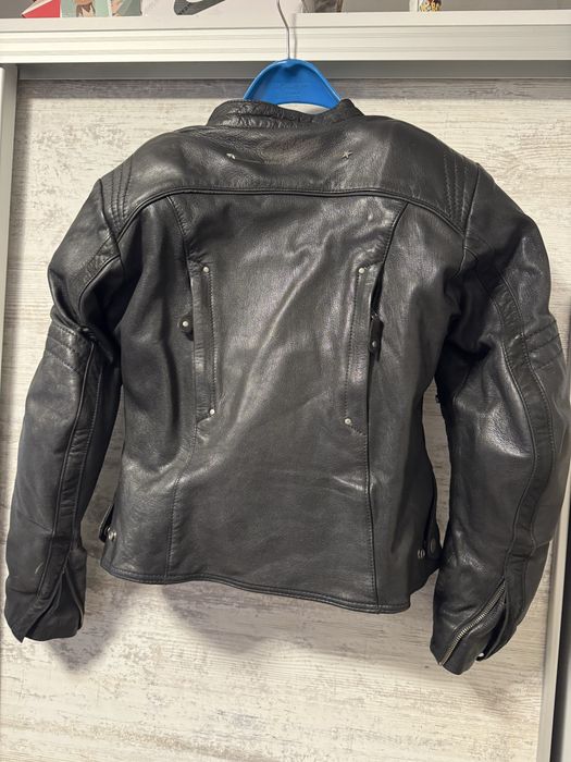 Дамско кожено моторджийско яке Cafe Racer – размер 40 (M)