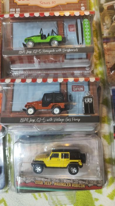 Colecție machete Jeep Greenlight 1/64