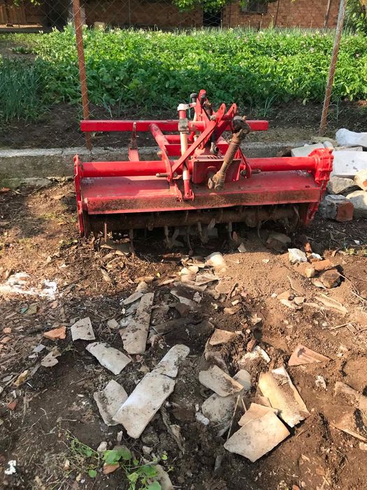 Yanmar F195 (4x4) с фреза и плуг