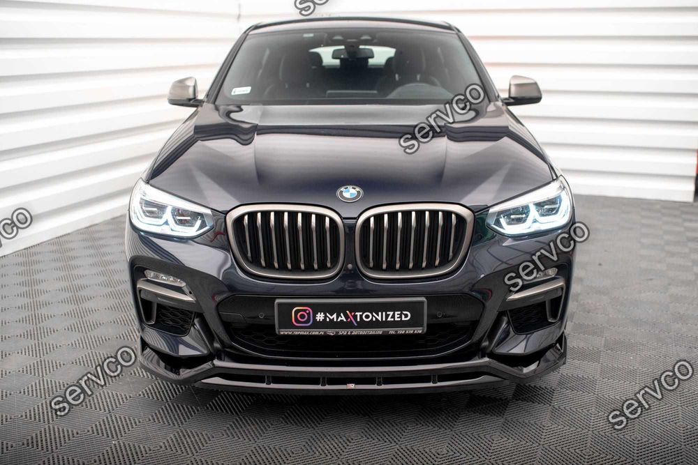 Prelungire bara fata Bmw X4 G02 M-Pack 2018-2021 v4 - Maxton Design