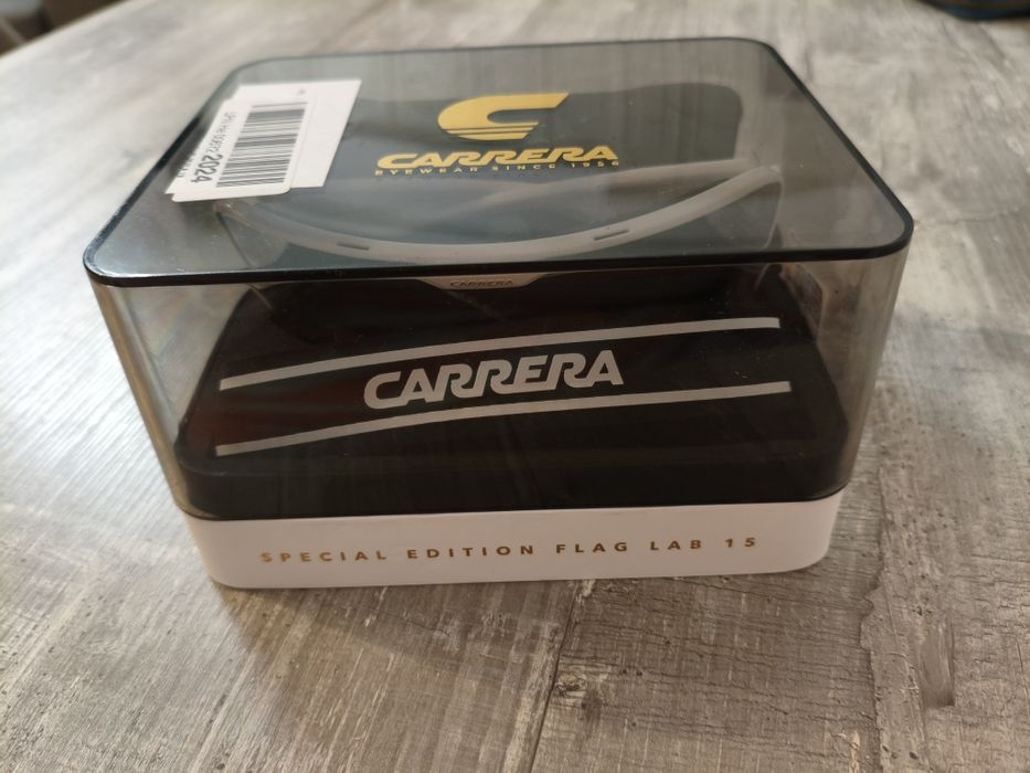 Ochelari de soare Carrera Flaglab 15 VK6/T4 130 – Alb, ediție specială
