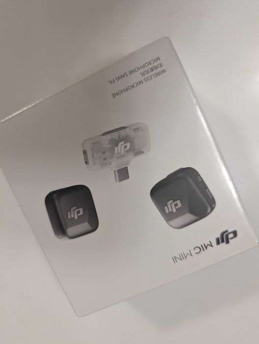 DJI Mic Mini (2 микрофона и 1 приемник за телефон)