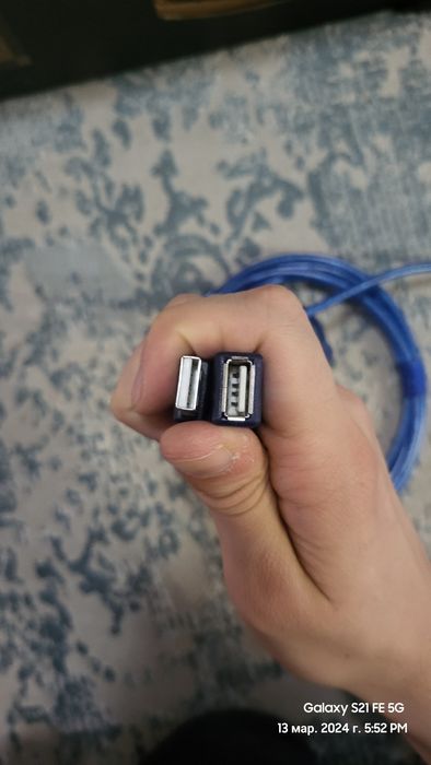 Продам шнур USB на USB