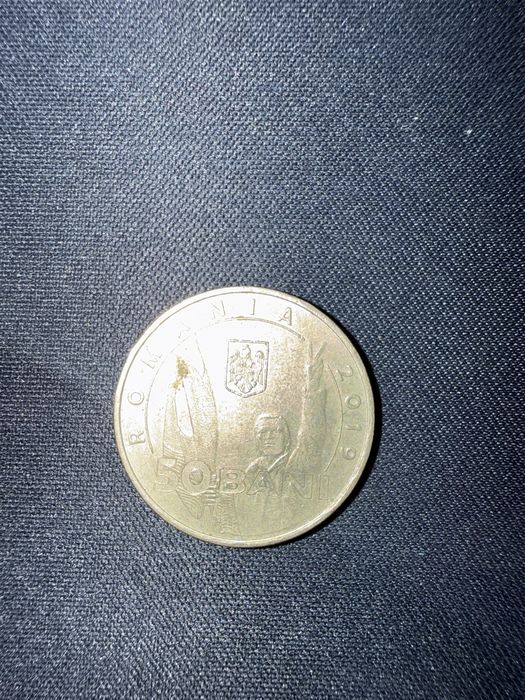 Moneda 50 Bani Revolutia din 1989