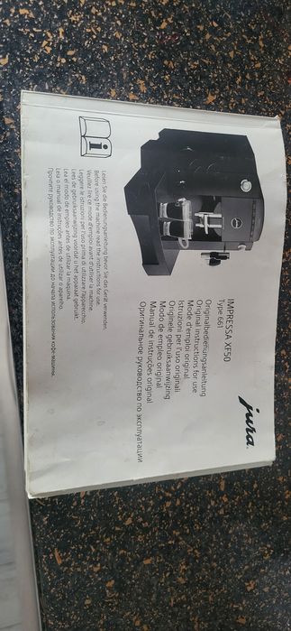 Aparat cafea boabe ,macinata jura xf 50