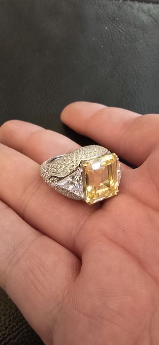 Inel dublu extraordinar argint