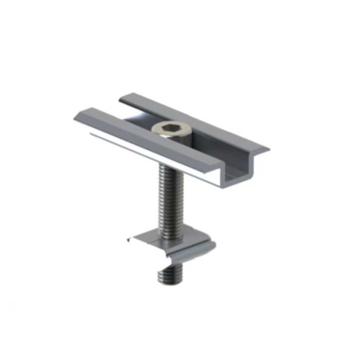 Среден клипс за мини релса ar2 за монтаж на соларни панели