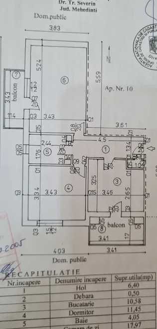 Vand apartament in Drobeta Turnu Severin