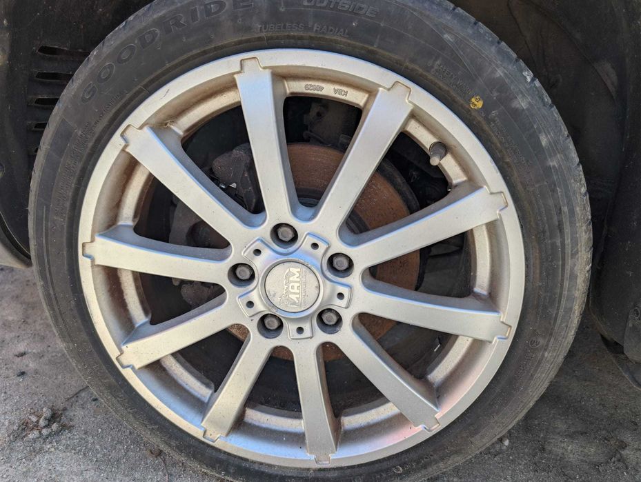Jante Aliaj Auto MAM 17 zoll W3-7017 cu gume Landsnail