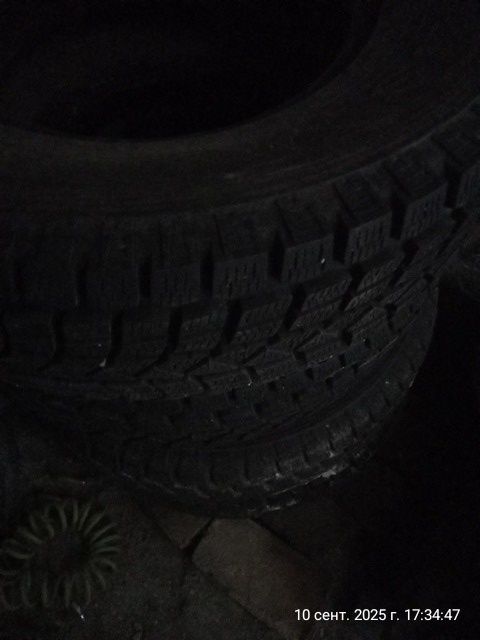 Шины зимние,липучка