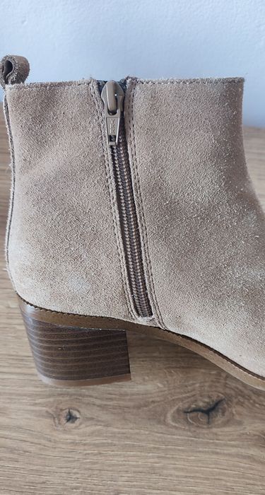 Боти от велур 37