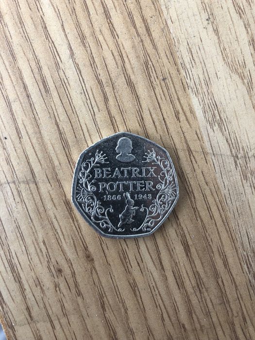 Beatrix Potter-50pence(Юбилейна)