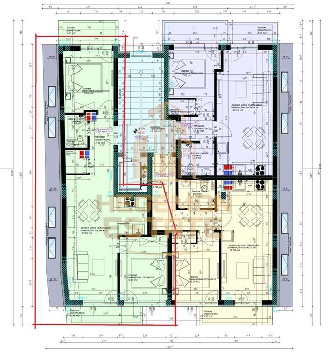 Продава се Тристаен апартамент в Варна, Левски - 78 кв.м за 2052 €/кв.м - Снимка #6