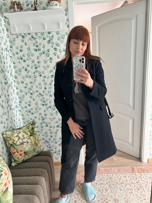 Vând palton clasic Manga din Lana