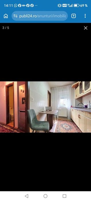 Apartament  la parter cu 2 camere zona Vlaicu vis a vis de Kaufland